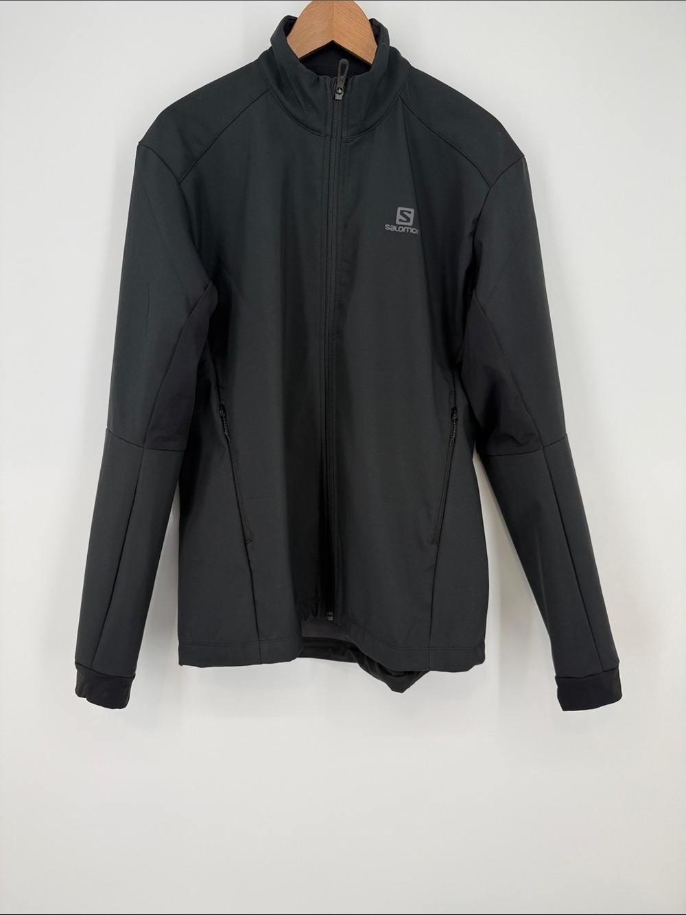 Salomon Men's Black Performance Softshell Jacket Size XL